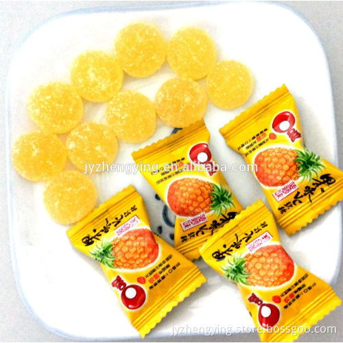 Drop shape fruit gummy candy jar